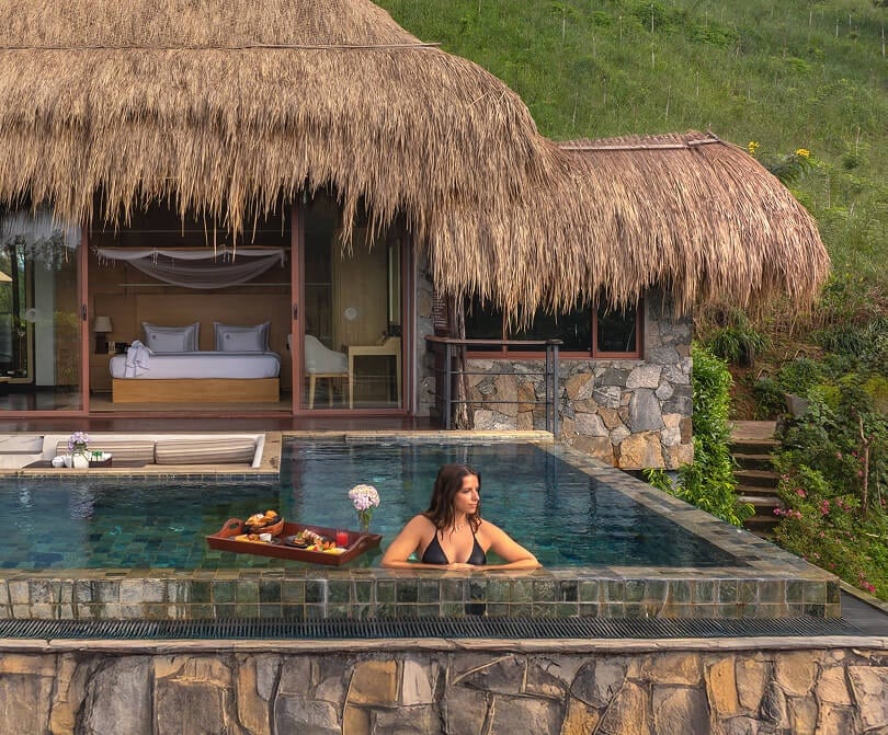 Private pool villa at 98 Acres Resort & Spa in Ella Sri Lanka
