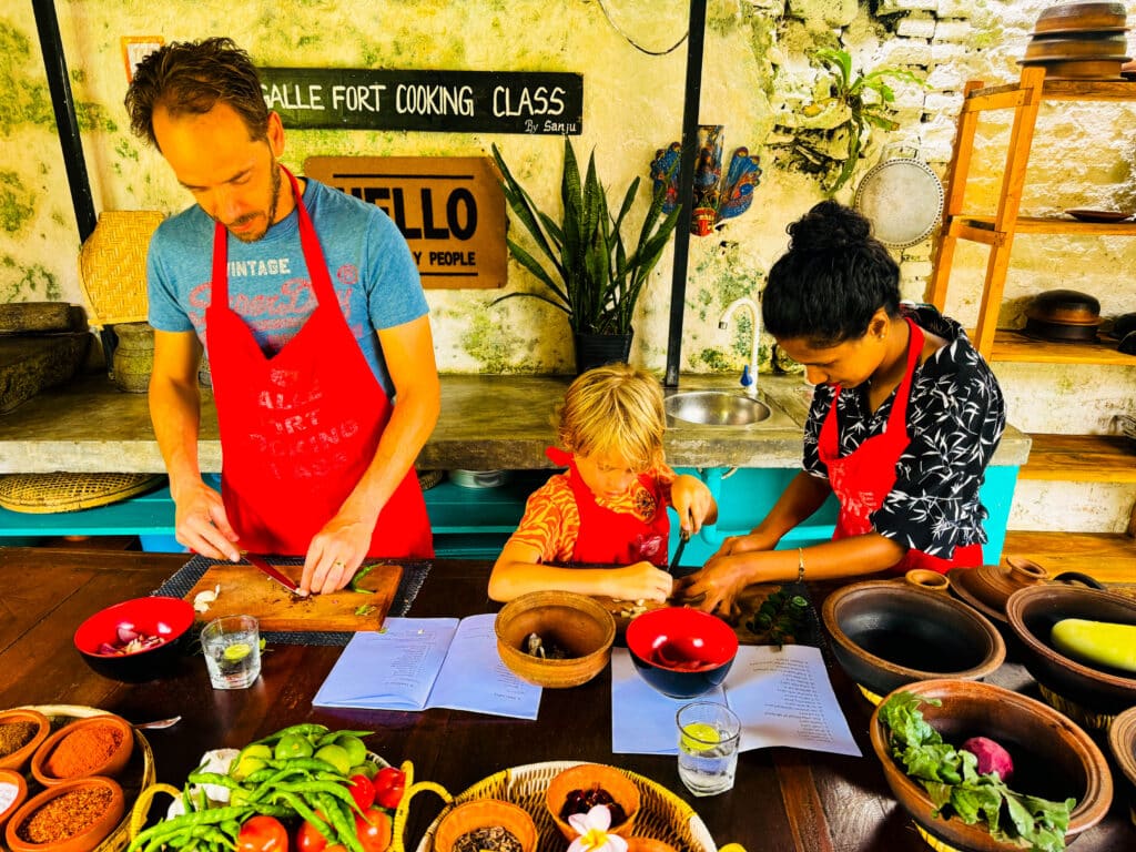 Sri Lanka South Coast: Beaches, Surf Towns & Coastal Travel 7 traditional Sri Lankan spices and prepared dishes at a hands-on cooking class in Galle Fort