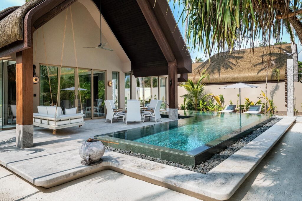 몰디브 최고의 웰니스 리조트: 스파 & 웰빙 리트릿 Top 10 4 JOALI BEING Well Living Spaces Beach Pool Villa Pool 1 2000 x 2000