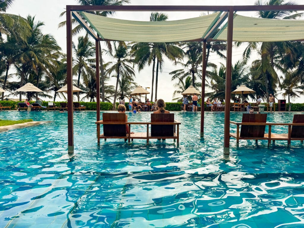 Where to Stay in Sri Lanka: Best Hotels by Travel Style 13 beachfront rooms and lush garden at Jetwing Blue family hotel Negombo