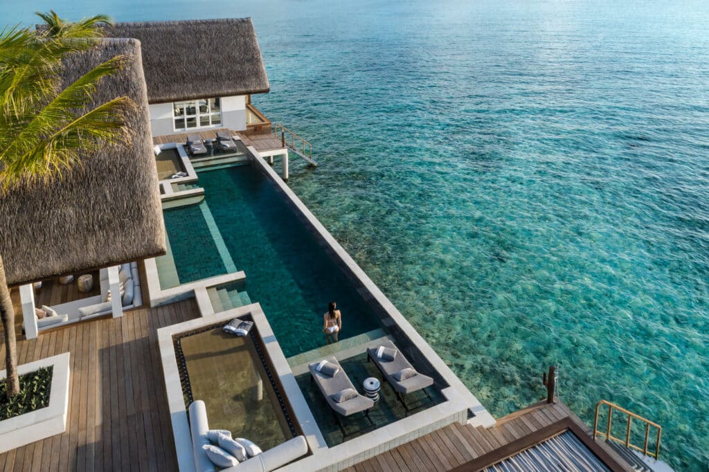 몰디브 최고의 수상 빌라: 2026년 TOP 10 추천 9 Baa Atoll에 위치한 Four Seasons Resort Maldives at Landaa Giraavaru의 럭셔리 빌라 구역