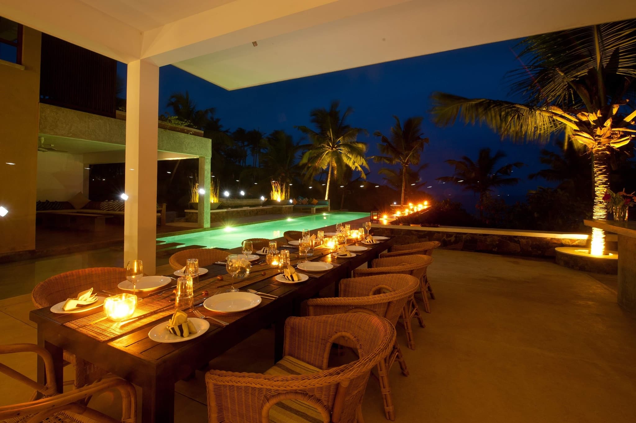 I migliori hotel sulla spiaggia in Sri Lanka: Costa Sud vs Costa Est 10 Nisala Villas Mirissa alloggio boutique vicino alla baia per l'avvistamento balene sulla costa sud