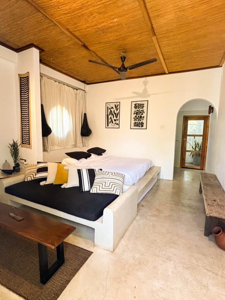 Sri Lanka South Coast: Beaches, Surf Towns & Coastal Travel 15 outdoor pool or garden area at The Oasis Villa budget stay in Ahangama Sri Lanka