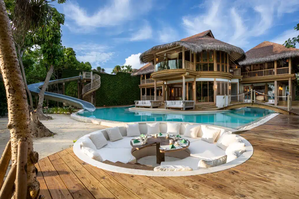 モルディブのグルメなリゾート:レストラン、水中ダイニング、食体験トップ10 10 Soneva Fushi 4 Bedroom Private Residence Villa 39