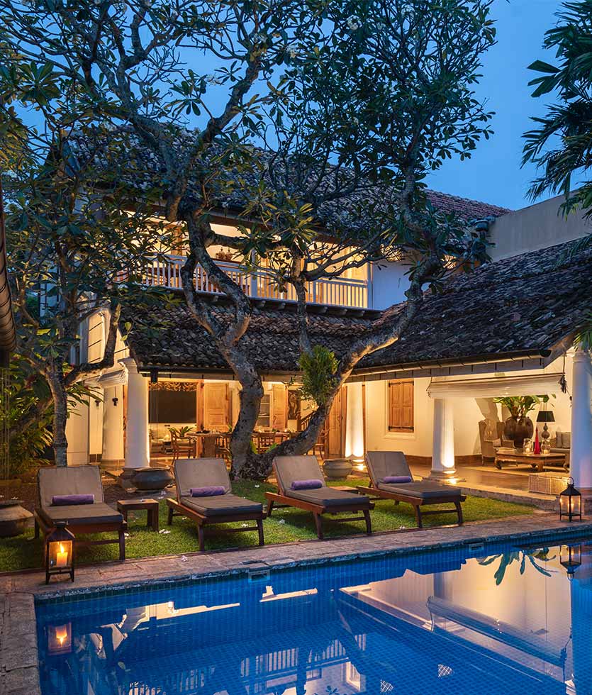 Best Hotels in Galle: From the Fort to the Coast — All Budgets 3 Taru Villas Tampas Street Galle Fort exterior with restored colonial building and historic streetscape