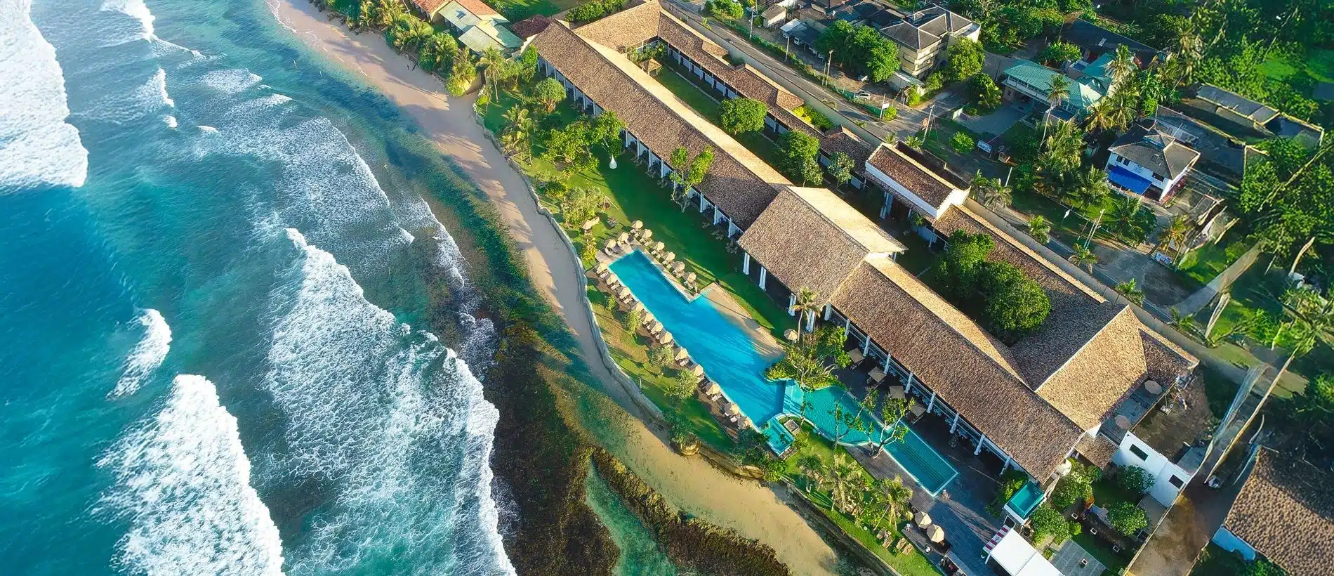 Best Romantic Hotels in Sri Lanka: Top 10 for Honeymoons & Couples 10 The Fortress Resort and Spa Koggala beachfront hotel with colonial architecture and ocean views