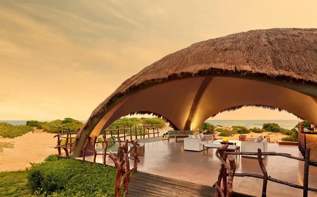 Best Safari Lodges in Sri Lanka: Where to Stay Near Yala, Udawalawe, Wilpattu & Minneriya 17 Uga Chena Huts Yala barefoot luxury tented camp with private pool in national park
