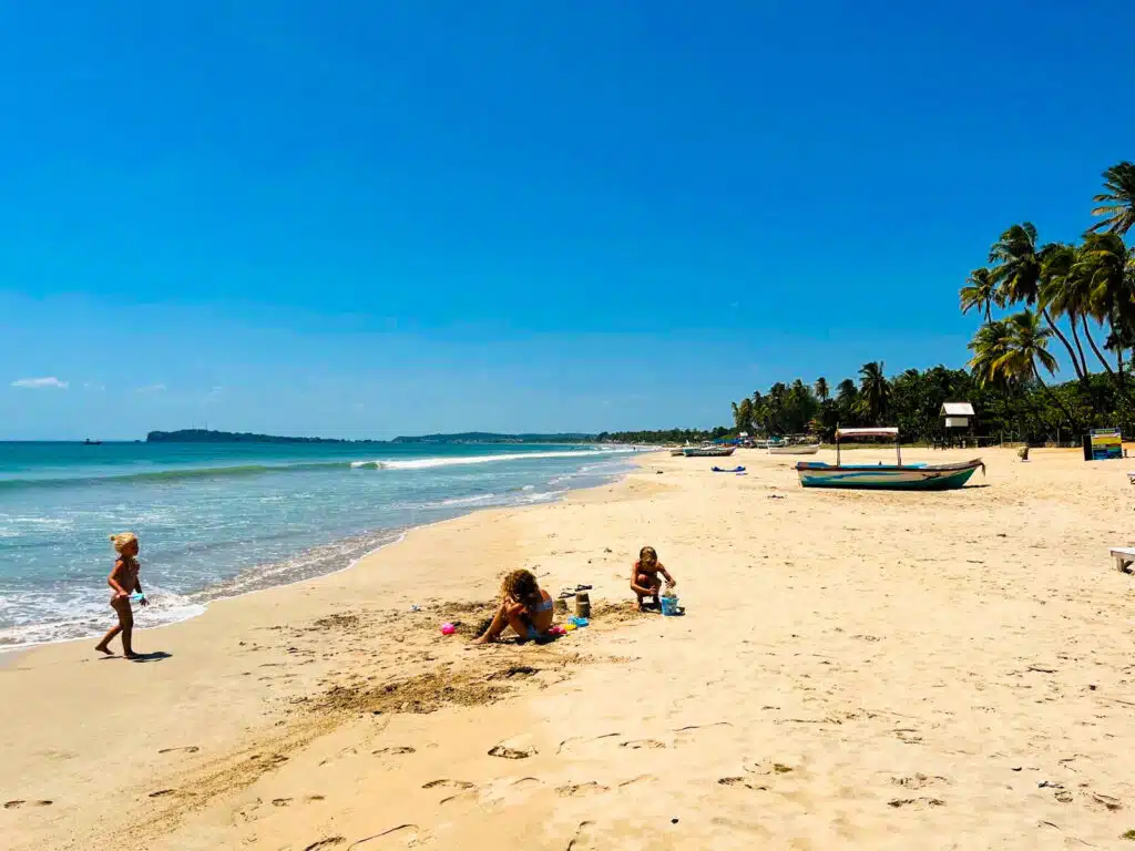Sri Lanka East Coast: Best Beaches, Bases & When to Go 1 Sri Lanka east coast beach stretching empty under bright blue skies