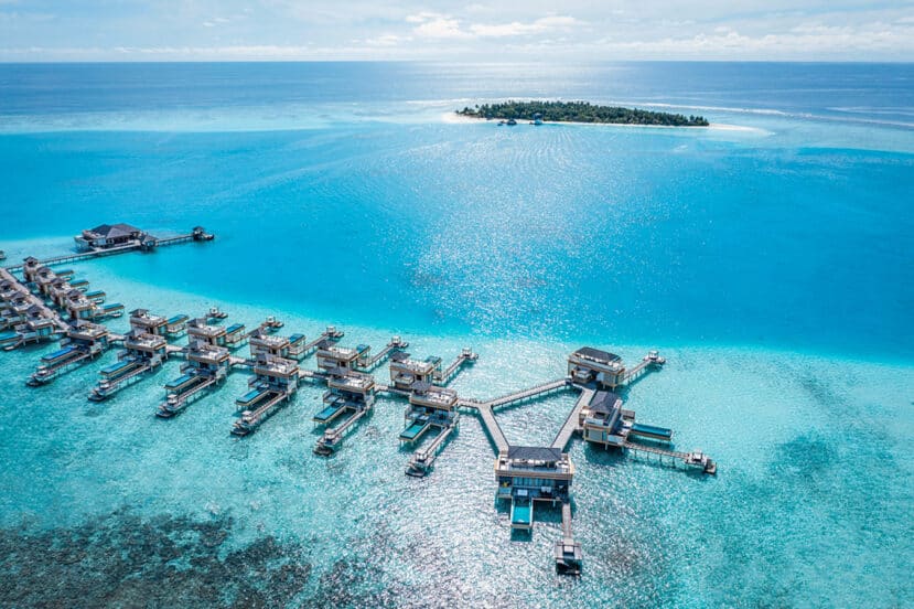 Lhaviyani Atoll Maldives: A Complete Guide to Three Stunning Atolls 16 Angsana Resort Maldives Velavaru Dhaalu Atoll overwater villa with tropical setting