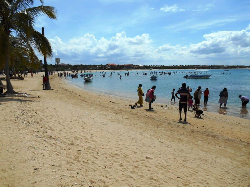 Best Beaches in Sri Lanka: A Guide by Coast & Season 11 Passikudah beach shallow calm bay with turquoise water and resort facilities east coast Sri Lanka