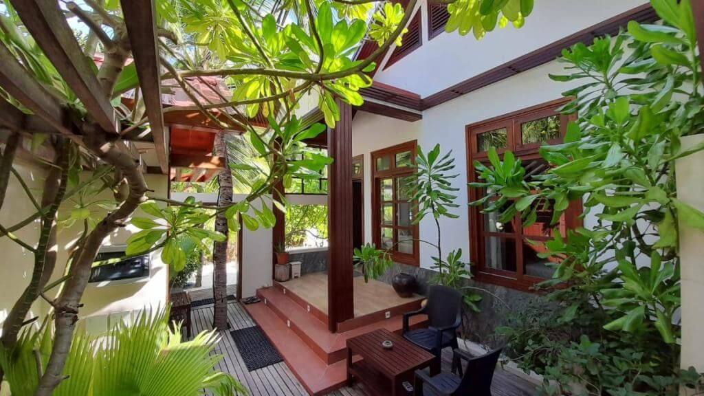 Best Hotels on Local Islands in Maldives (By Budget): Complete Guide for 2026 16 Beach Cottage Rasdhoo guesthouse with comfortable rooms near the lagoon