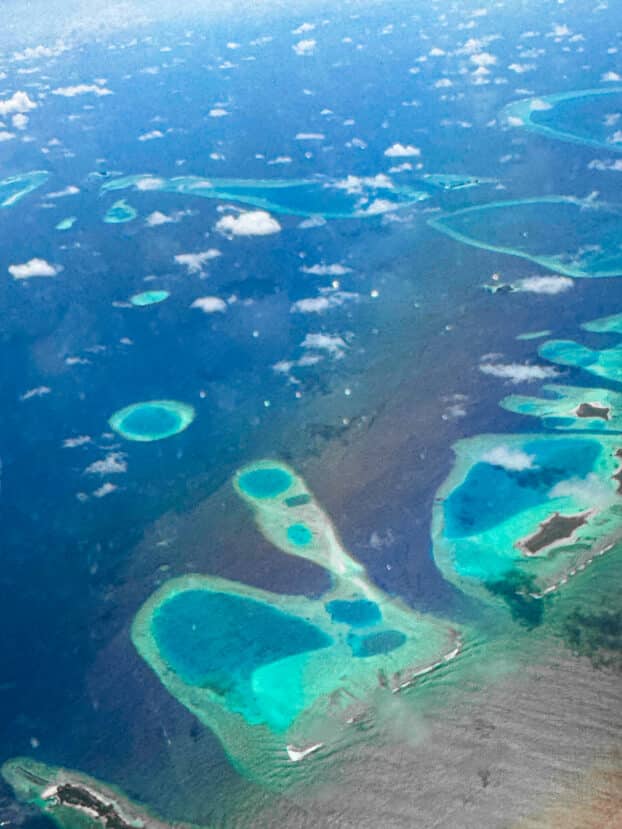 How to Choose the Best Atoll in Maldives: A Complete Area & Stay Guide 13 Lhaviyani Atoll Maldives aerial view of northern atoll with resort islands and lagoon