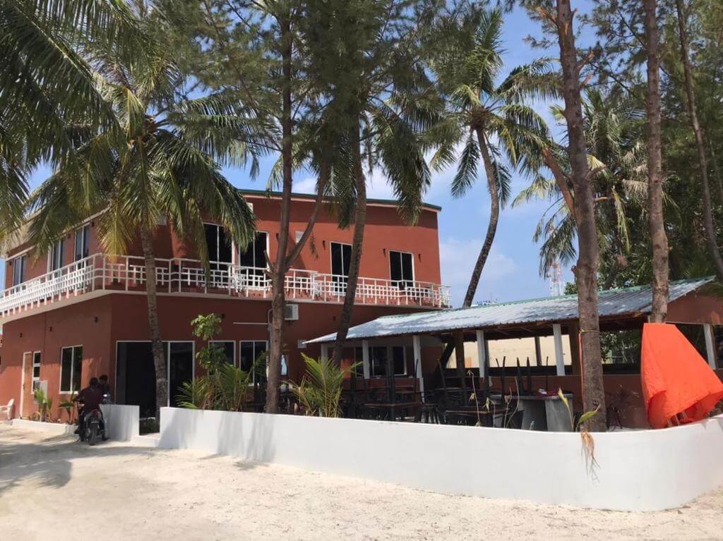 Maafushi Maldives: The Complete Budget Travel Guide to the Most Popular Local Island 5 Merijaan Maldives Maafushi guesthouse with stylish design and pool facilities