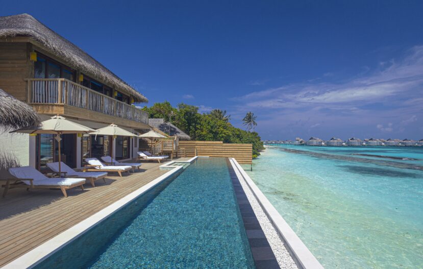 Southern Atolls Maldives: Your Complete Guide to Gaafu, Laamu, Thaa & Beyond 7 Six Senses Laamu The Retreat private overwater pool deck with lagoon view