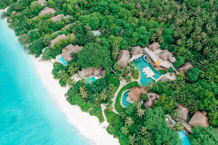 How to Choose the Best Atoll in Maldives: A Complete Area & Stay Guide 11 Soneva Fushi Baa Atoll Maldives villa 11 with private pool and lush tropical garden