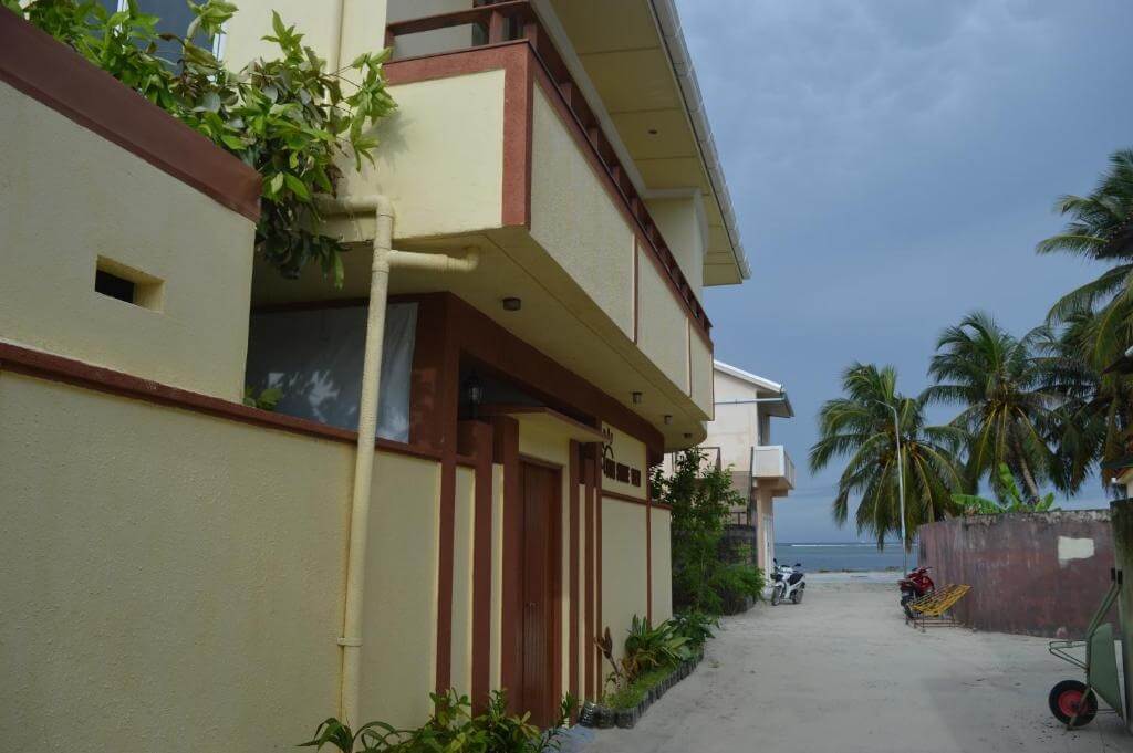 Maafushi Maldives: The Complete Budget Travel Guide to the Most Popular Local Island 9 Sunshine View Maafushi guesthouse with bright rooms and central island location