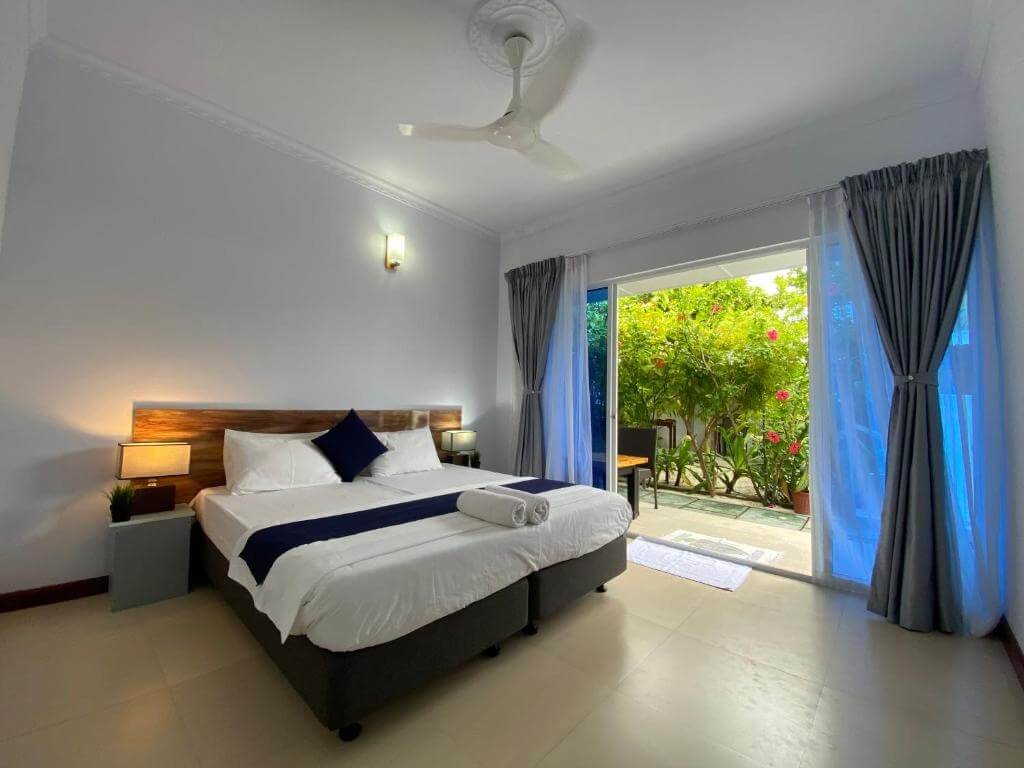 Dhigurah Maldives: The Best Local Island for Whale Shark Encounters 10 Tides Dhigurah guesthouse modern exterior with comfortable rooms and facilities
