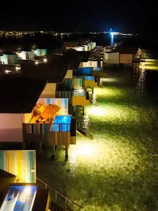 hard rock overwater villa